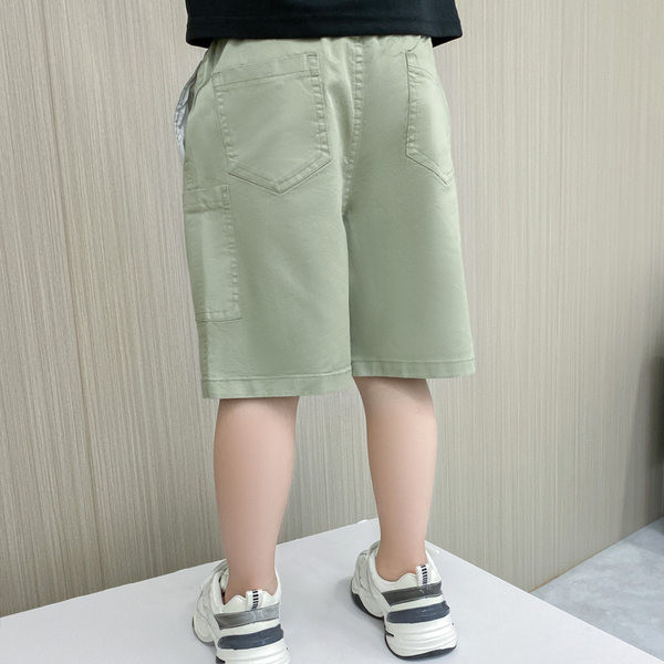 Ležerne kratke hlače za dječake s elastičnim strukom i džepovima