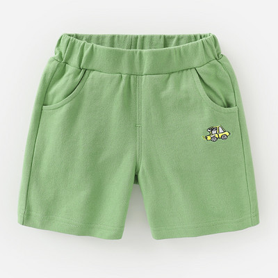 Παιδικά βαμβακερά σορτς με απλικέ - για αγόρια