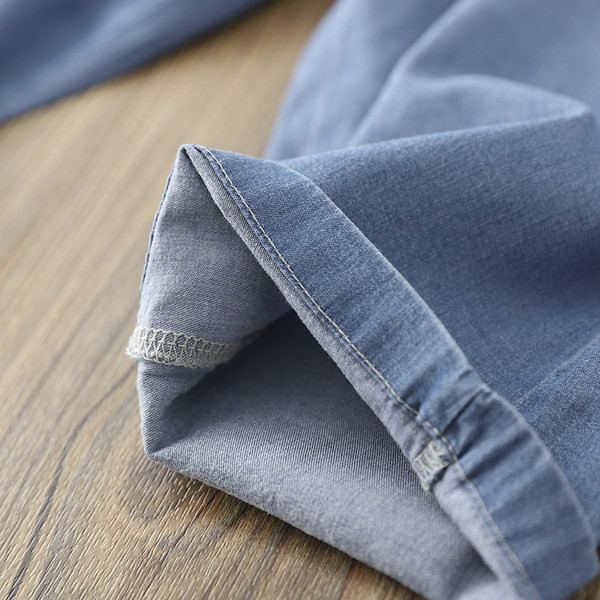 Dječje kratke hlače s elastičnim strukom u sivoj boji