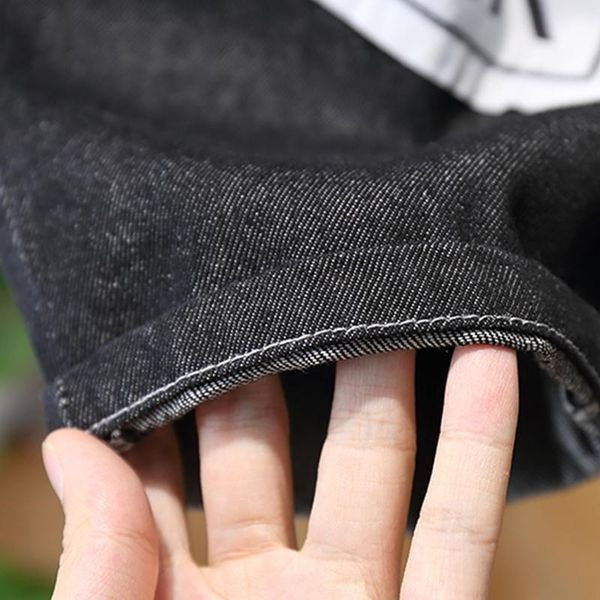 Dječje traperice s gumicom i džepovima za dječake - 3/4