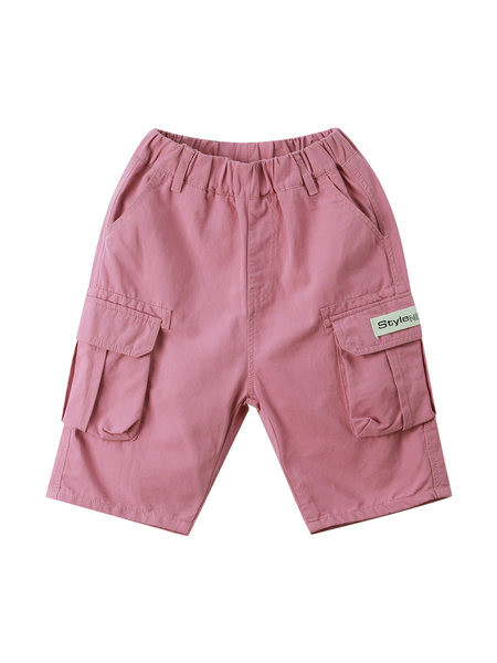 Παιδικά σορτς με ελαστική μέση και τσέπες