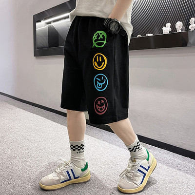 Καλοκαίρι παντελόνι 3/4 με επιγραφή για αγόρια