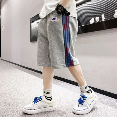 Καλοκαίρι παντελόνι 3/4 με επιγραφή για αγόρια