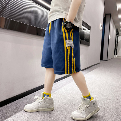 Καλοκαίρι παντελόνι 3/4 με επιγραφή για αγόρια