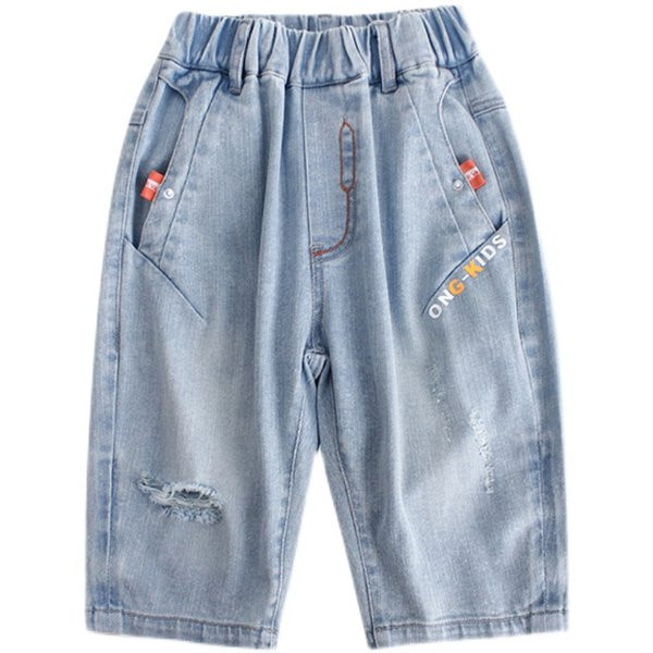 Dječje ljetne traperice 3/4 dužine i džepovima