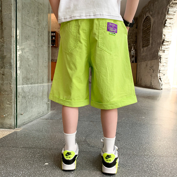 Ikdienas 3/4 šorti zēniem ar elastīgu jostasvietu