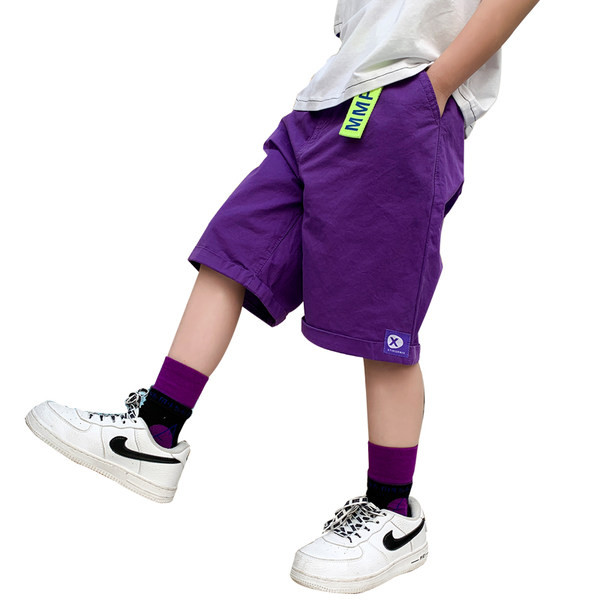 Ikdienas 3/4 šorti zēniem ar elastīgu jostasvietu