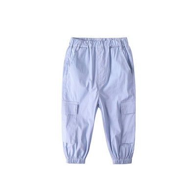 Детски панталони с 7/8 дължина и джобове с момчета