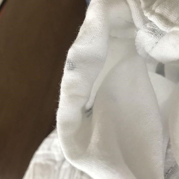 Летни памучни панталони с ластична талия