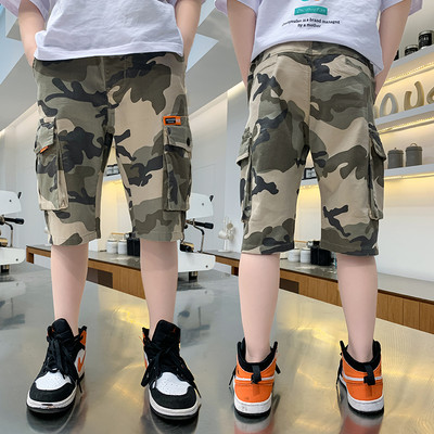 Камуфлажни 3/4 панталони с джобове