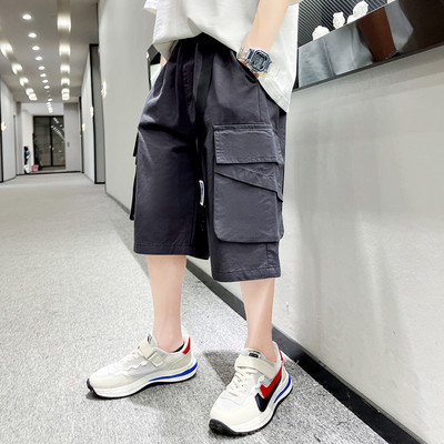 Нов модел детски панталони с джобове-за момчета