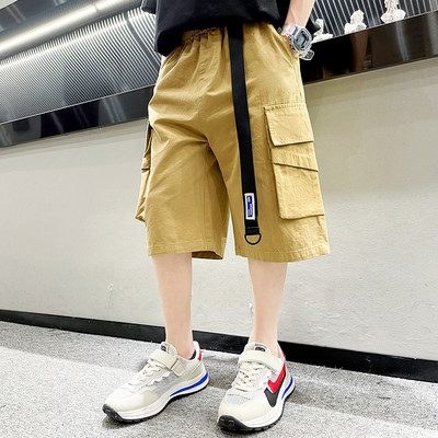 Нов модел детски панталони с джобове-за момчета