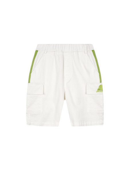 Детски летни 3/4 панталони с кант и джобове