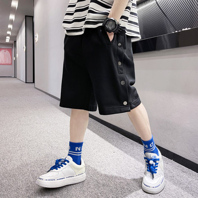 Ежедневни детски панталони с копчета