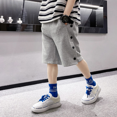 Ежедневни детски панталони с копчета