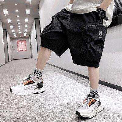 Модерни детски панталони с джобове-за момчета