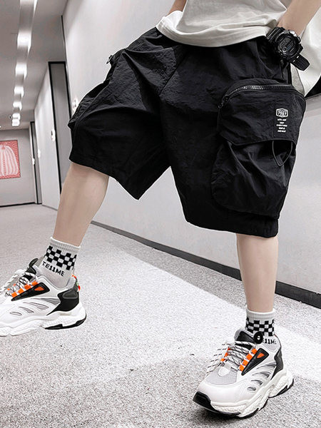 Модерни детски панталони с джобове-за момчета