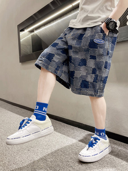 Цветни детски панталони с джобове 