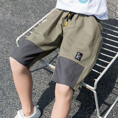 Ежедневни къси панталони за момчета с джобове