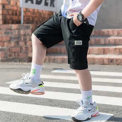 Детски ежедневни панталони със странични джобове