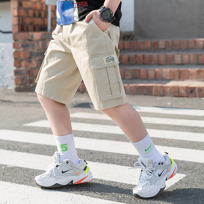 Детски ежедневни панталони със странични джобове