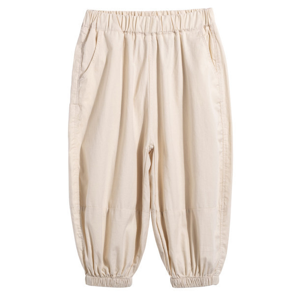 Детски къси панталони с джобове и ластик 