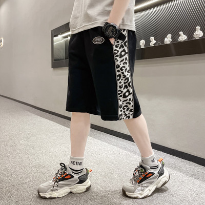 Нов модел детски шорти за момчета с 3/4 дължина и животински принт