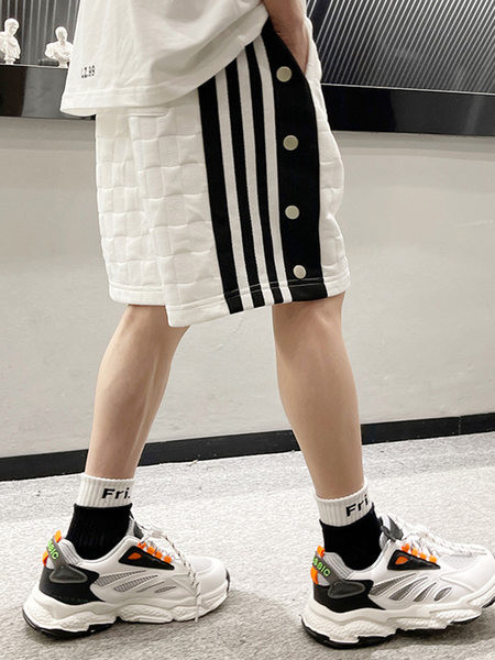 Детски панталони с копчета и връзки