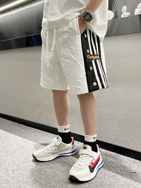 Нов модел детски панталони с кант и копчета