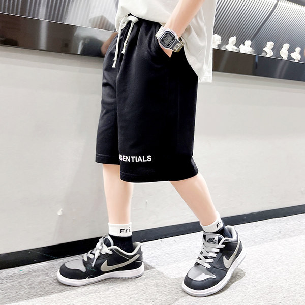 Ежедневни къси панталони с надпис и връзки