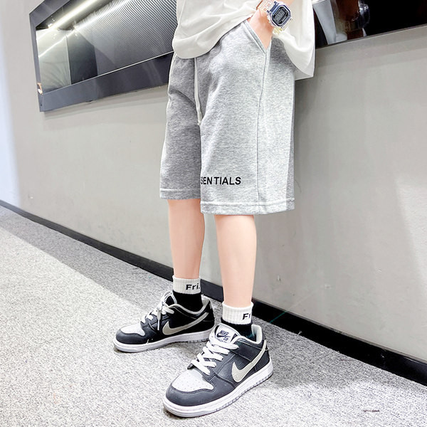 Ежедневни къси панталони с надпис и връзки