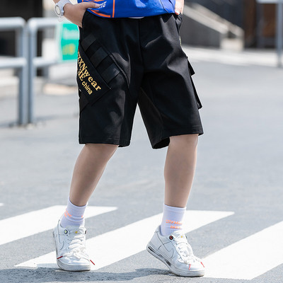 Ежедневни летни панталони за момчета с джобове