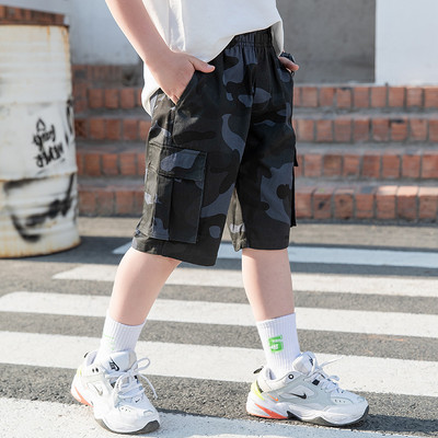 Ежедневни летни панталони за момчета с джобове