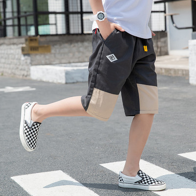 Ежедневни летни панталони за момчета с джобове