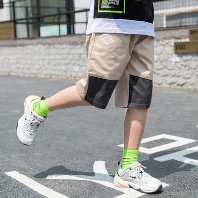 Ежедневни летни панталони за момчета с джобове