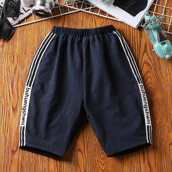 Ежедневни летни панталони за момчета с джобове