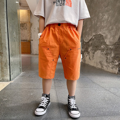 Детски 3/4 панталони с джобове подходящи за момчета