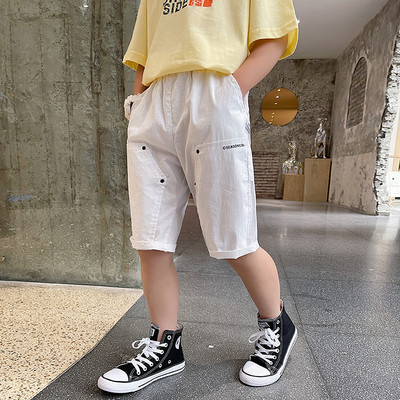 Детски 3/4 панталони с джобове подходящи за момчета