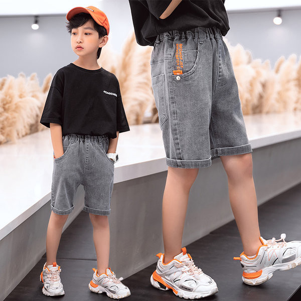 Ежедневни къси панталони с джобове за момчета