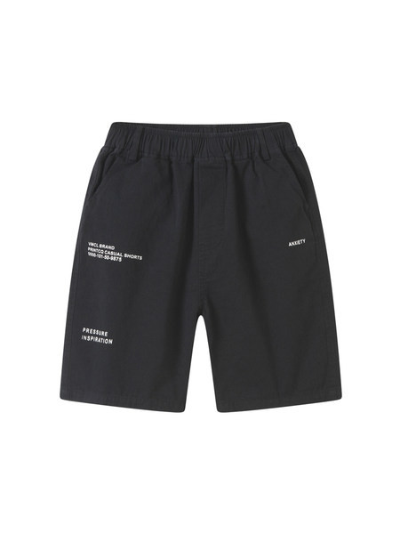 Детски ежедневни 3/4 панталони с апликация и джобове