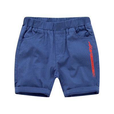 Къси летни панталони с цветна апликация