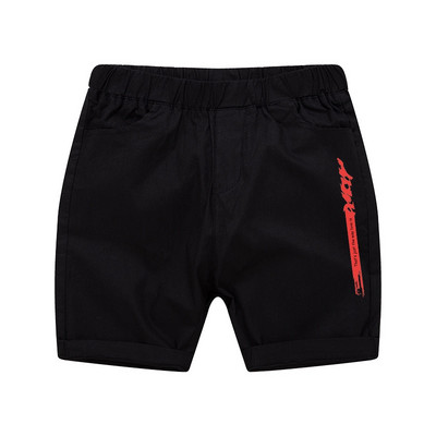 Къси летни панталони с цветна апликация