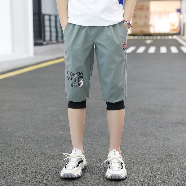 3/4 šortai iš džersio su tamprėmis