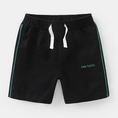 Къси ежедневни панталони с връзки и ластична талия-за момчета