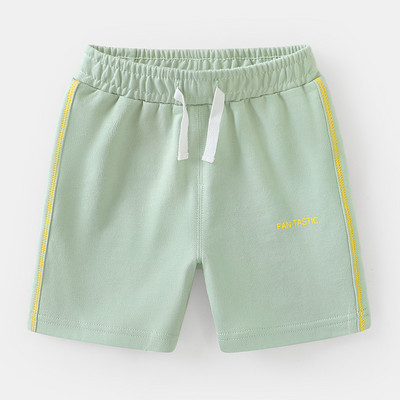 Къси ежедневни панталони с връзки и ластична талия-за момчета