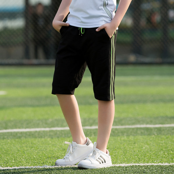 Къси 3/4 панталони със страничен кант