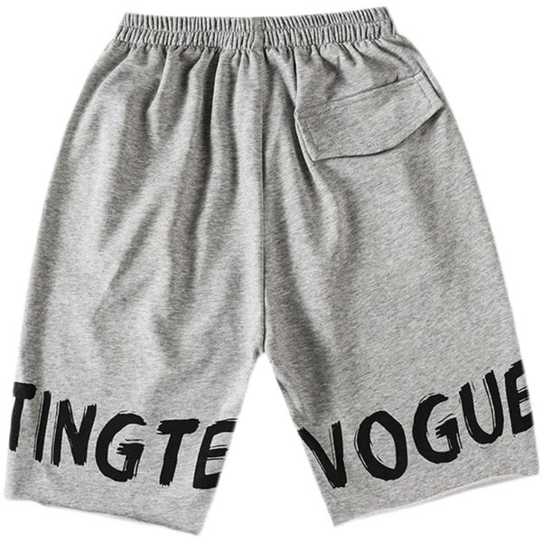 Детски 3/4 панталони с надпис подходящи за момчета