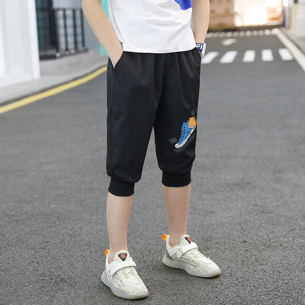 Ежедневни памучни панталони с ластик