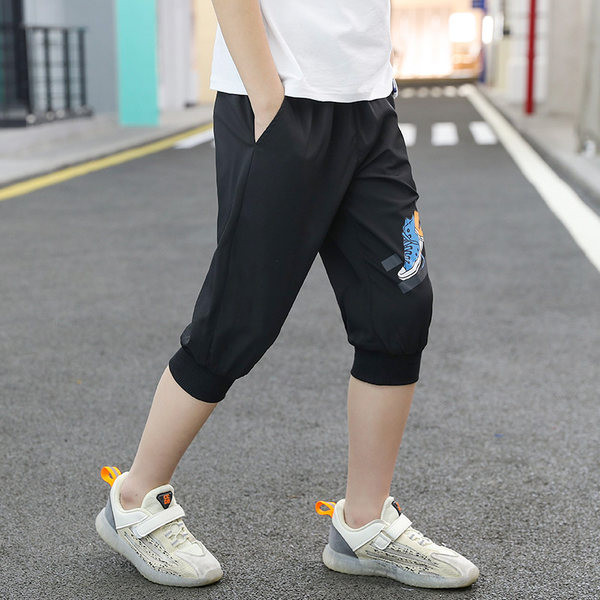 Ежедневни памучни панталони с ластик