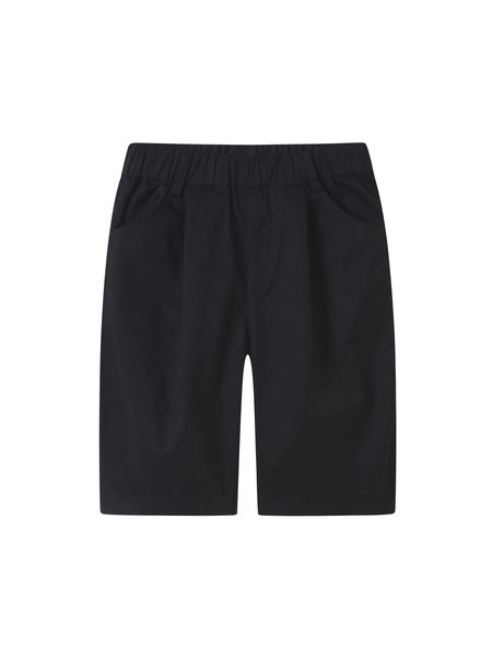 Детски панталони в черен цвят и емблема